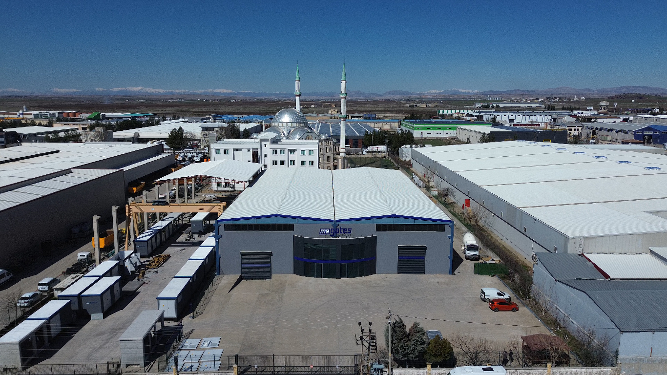 Megates Enerji Fabrika Ön Cephe